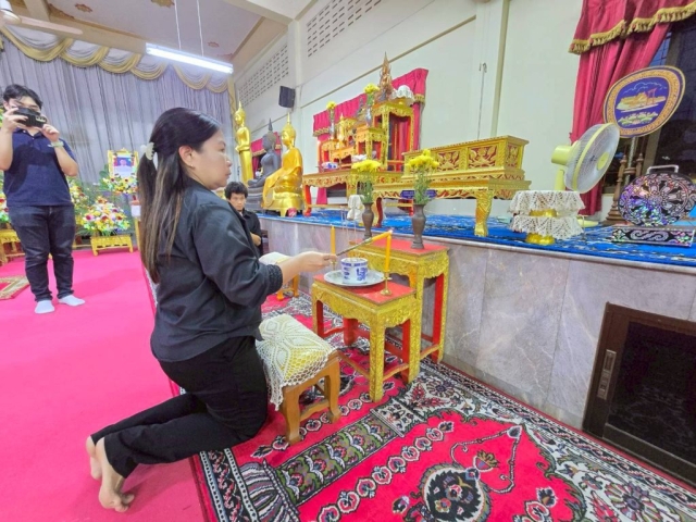 เข้าร่วมเป็นเจ้าภาพงานสวดพระอภิธรรมศพ และมอบเงินสวัสดิการสงเคราะห์เกี่ยวกับการศพ ของนายสนั่น พารุ่ง ถึงแก่กรรม วันพฤหัสบดีที่ 5 มิถุนายน 2568