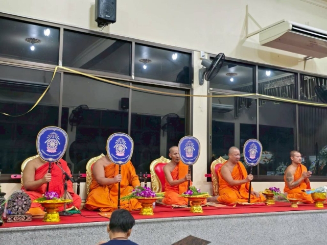 เข้าร่วมเป็นเจ้าภาพงานสวดพระอภิธรรมศพ และมอบเงินสวัสดิการสงเคราะห์เกี่ยวกับการศพ ของนายณัฏฐพัชร์ ศิริภัทรปิยปาน วันจันทร์ที่ 20 ตุลาคม 2568